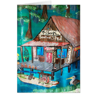 CARTÃO BARRACA DO MARISCO DE T-BOY