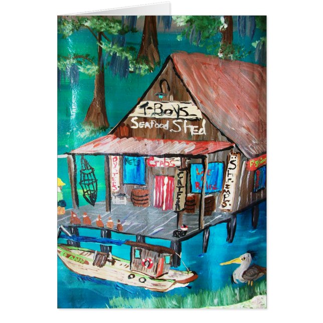 CARTÃO BARRACA DO MARISCO DE T-BOY (Frente)