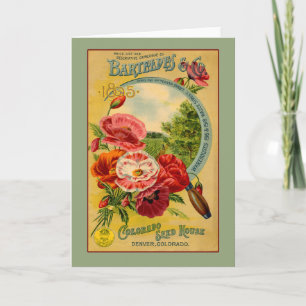 Cartão Barteldes Colorado Seed Company Art Cards