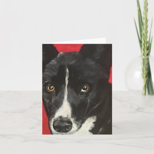 Cartão Baru - Pet Portrait Notecard (Frente)