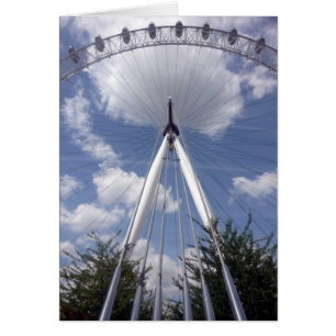 Cartão base de olhos londres