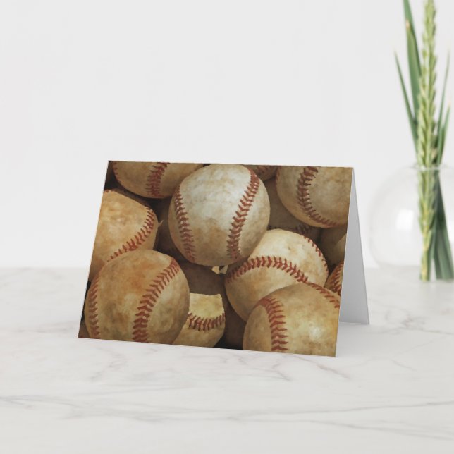 Cartão Baseball (Frente)