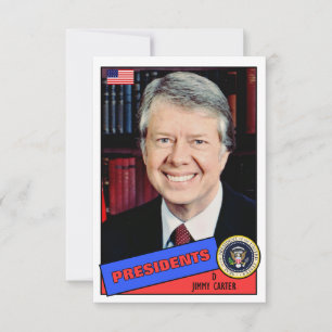Cartão Baseball Jimmy Carter