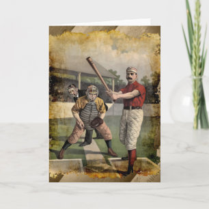Cartão Baseball:Vintage