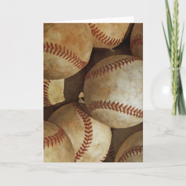 Cartão Basebol (Frente)