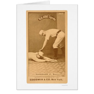 Cartão Basebol 1887 de Hoss Radbourn