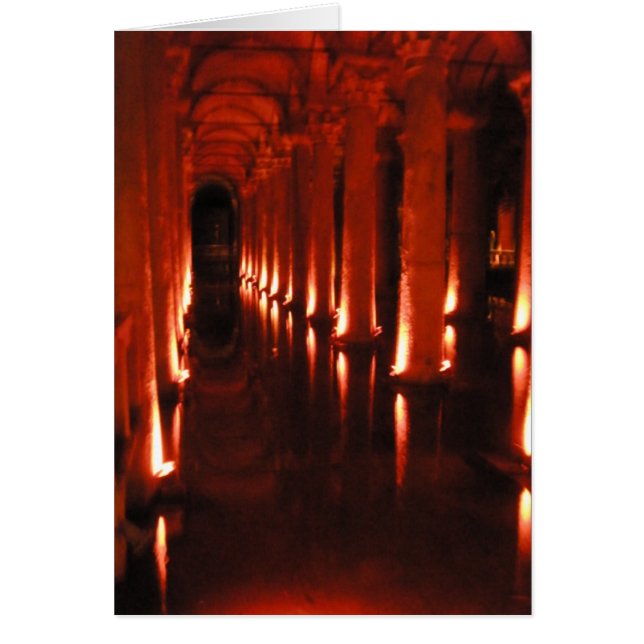 Cartão Basilica Cistern (Frente)
