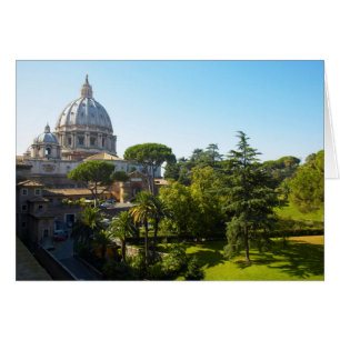 Cartão Basílica de São Pedro, Cidade do Vaticano, Roma, I