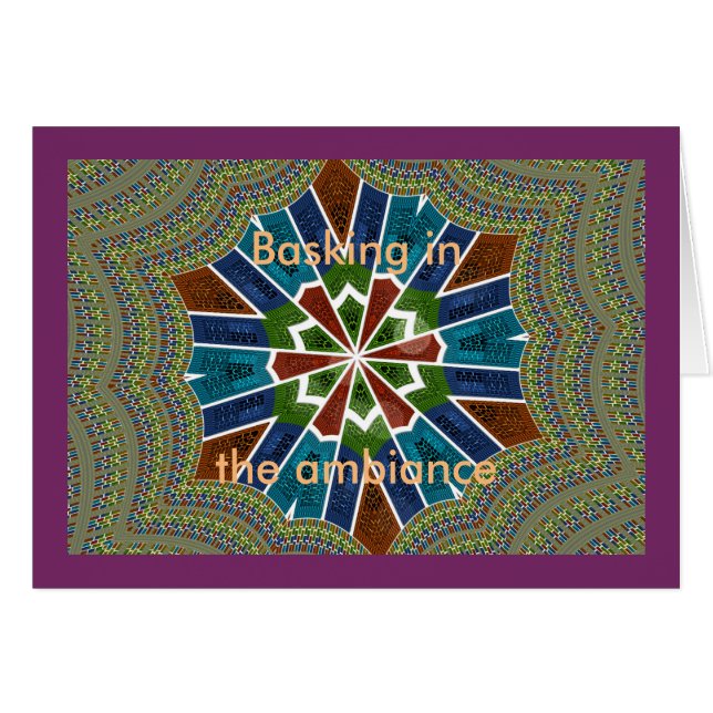 Cartão Basking na placa de conformidade (Frente Horizontal)