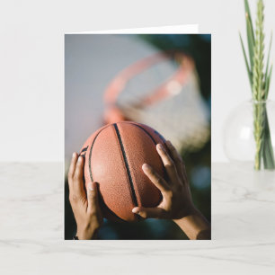 Cartão Basquete