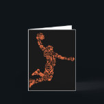 Cartão Basquete Collage<br><div class="desc">Basquete Collage</div>