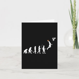 Cartão Basquete de Evolução Humana