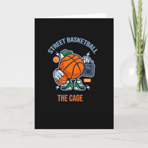 Cartão Basquete de Rua