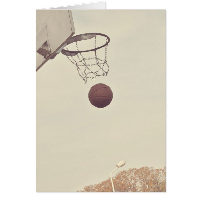 Cartão Basquetebol (Frente)