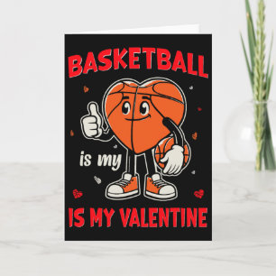 Cartão Basquetebol É Minha Camisa Do Dia Dos Namorados Jo