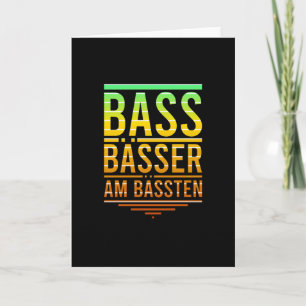 Cartão Bass Bass, O Melhor Para Jogadores Bass