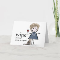 Bastão De Aniversário Com Gato E Vinho