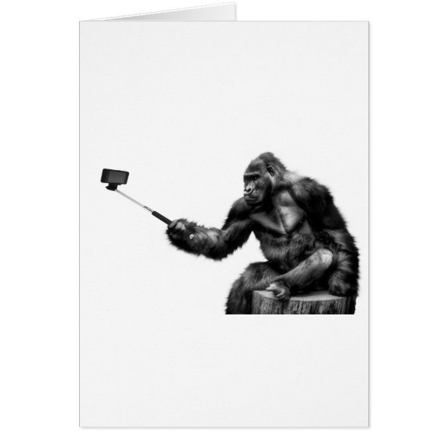 Cartão bastão selfie (Frente)