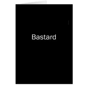 Cartão Bastardo