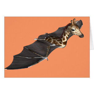 Cartão Bat Giraffe Hybrid