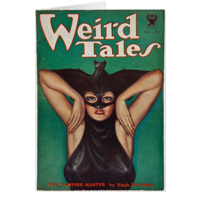 Cartão Bat Head (Frente)