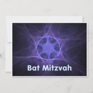Cartão Bat Mitzvah