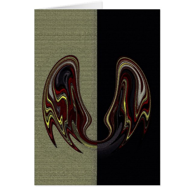 Cartão Bat Wings ~ Card (Frente)