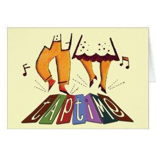 Cartão Bata o tempo