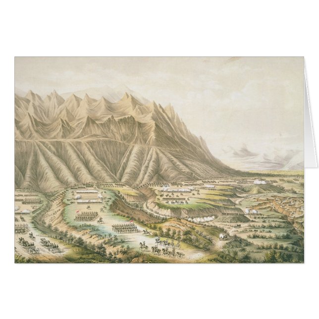 Cartão Batalha de Buena Vista (Frente Horizontal)