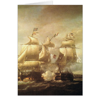 Cartão Batalha de mar clássica 1