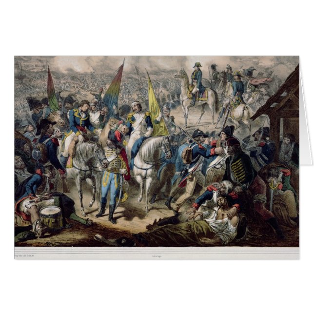 Cartão Batalha Marengo do 14 de junho de 1800 (Frente Horizontal)