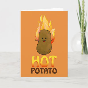 Cartão Batata Quente