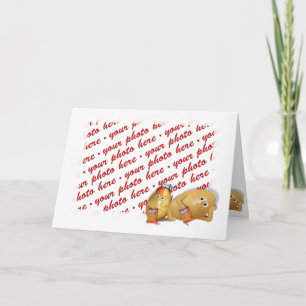 Cartão Batatas de snacking