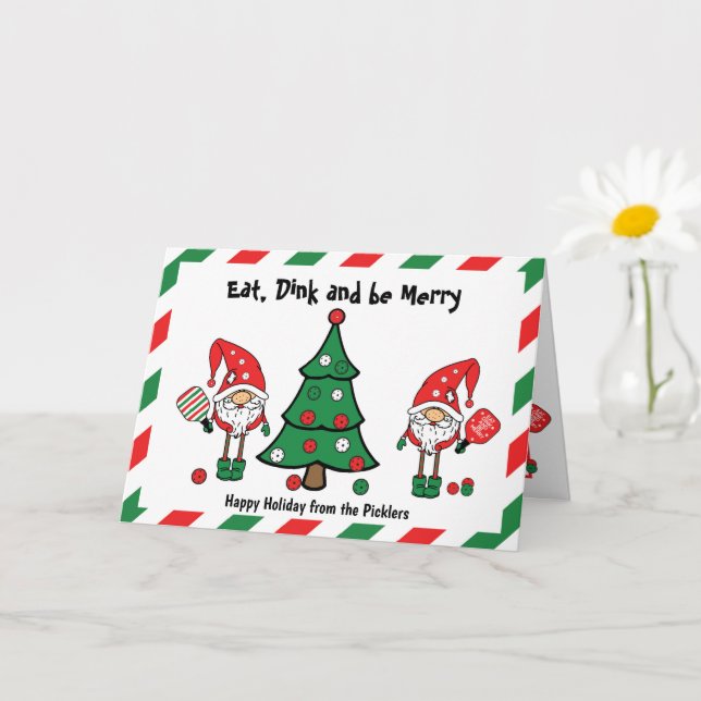 Cartão Batedeira de Natal (Planta pequena)