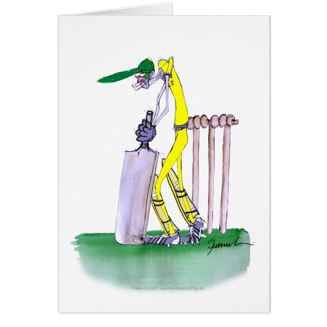 Cartão Batedor australiano, fernandes tony (Frente)