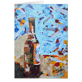 Cartão Batendo a essência