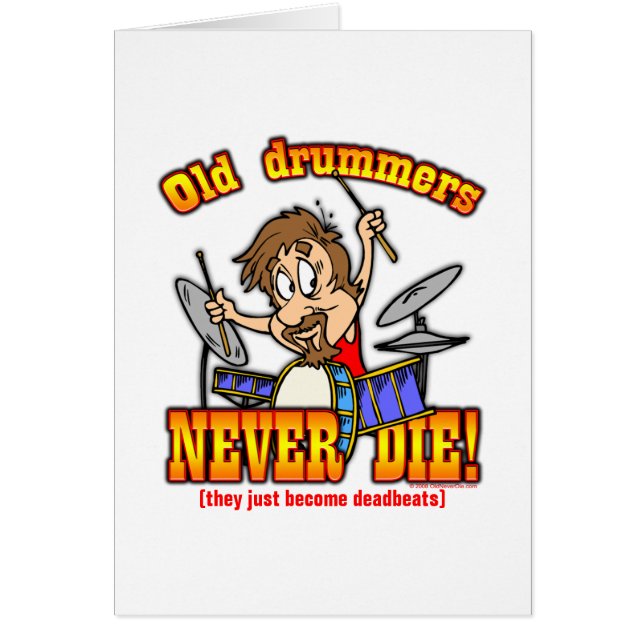 Cartão Bateristas (Frente)