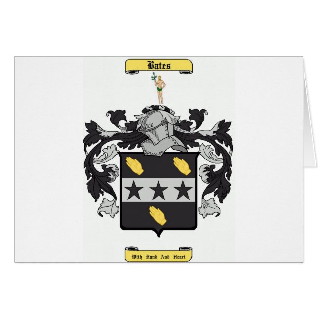 Cartão bates (Frente Horizontal)