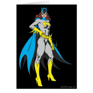 Cartão Batgirl Poses