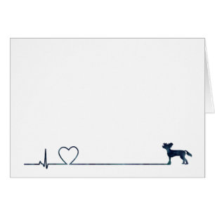 Cartão Batimentos cardíacos em chinês em meus pés