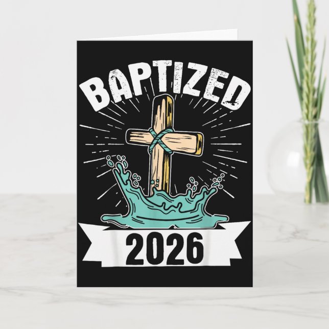 Cartão Batizado 2026  (Frente)