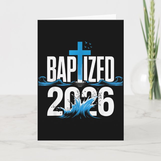 Cartão Batizado 2026  (Frente)