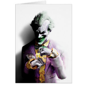 Cartão Batman Arkham   Joker
