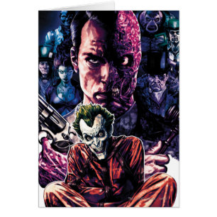 Cartão Batman - Arkham Unhinged #11 Cobrir