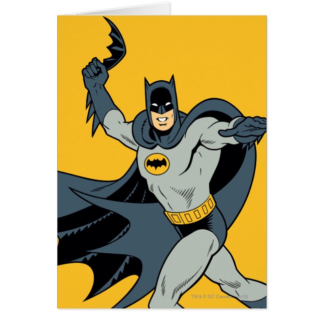Cartão Batman Batarang (Frente)