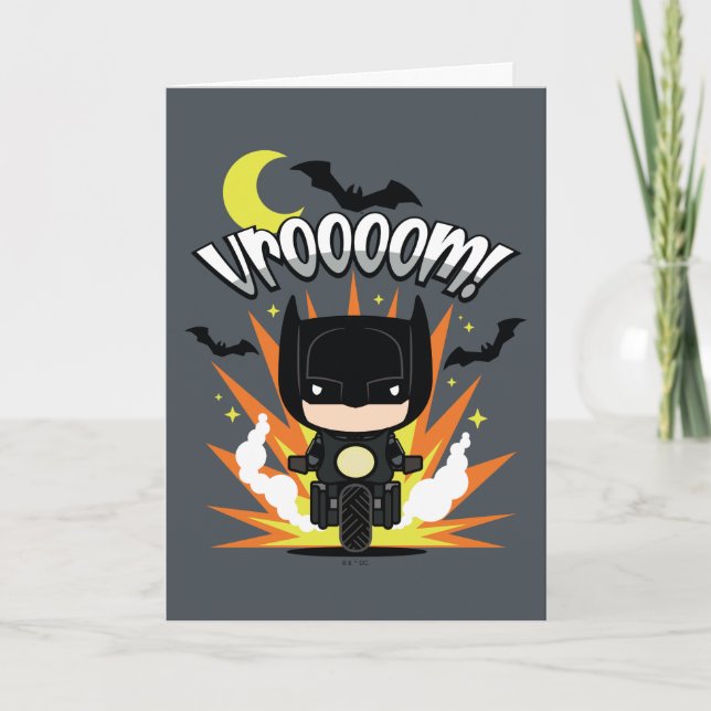 Cartão Batman Chibi (Frente)