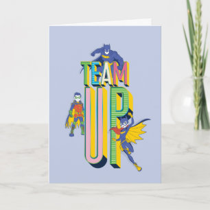 Cartão Batman Equipe Acima