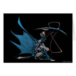 Cartão Batman lança baterang