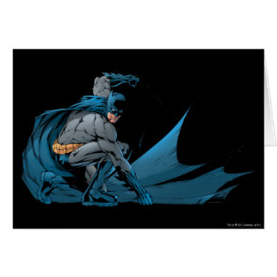 Cartão Batman no chão