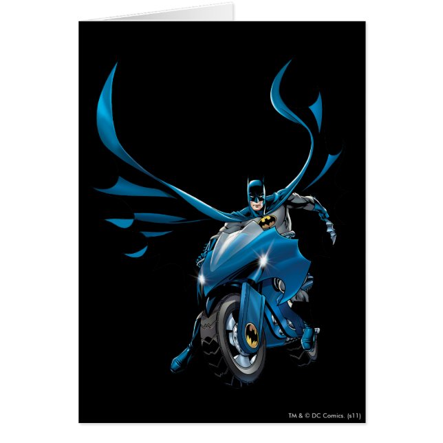 Cartão Batman no ciclo (Frente)